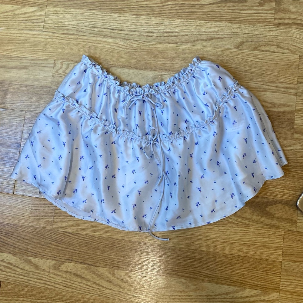 Bo Peep 🩵Vibes bluebells print  ZARA Skirt NWT 💙